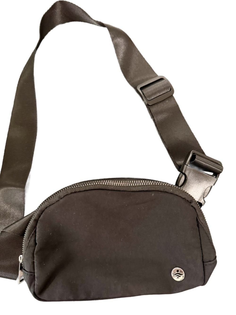 Halara Logo Casual Waist Bag, Black